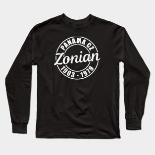 Zonian Panama CZ 1903 - 1979 Long Sleeve T-Shirt